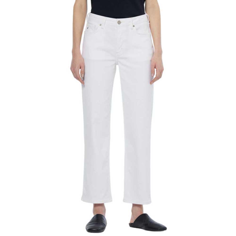 Scotch & Soda Women's The Sky Straight Jeans, Cool White, 30W x 30L