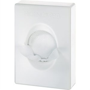 Hygiene Bag Dispenser - Colour: White.