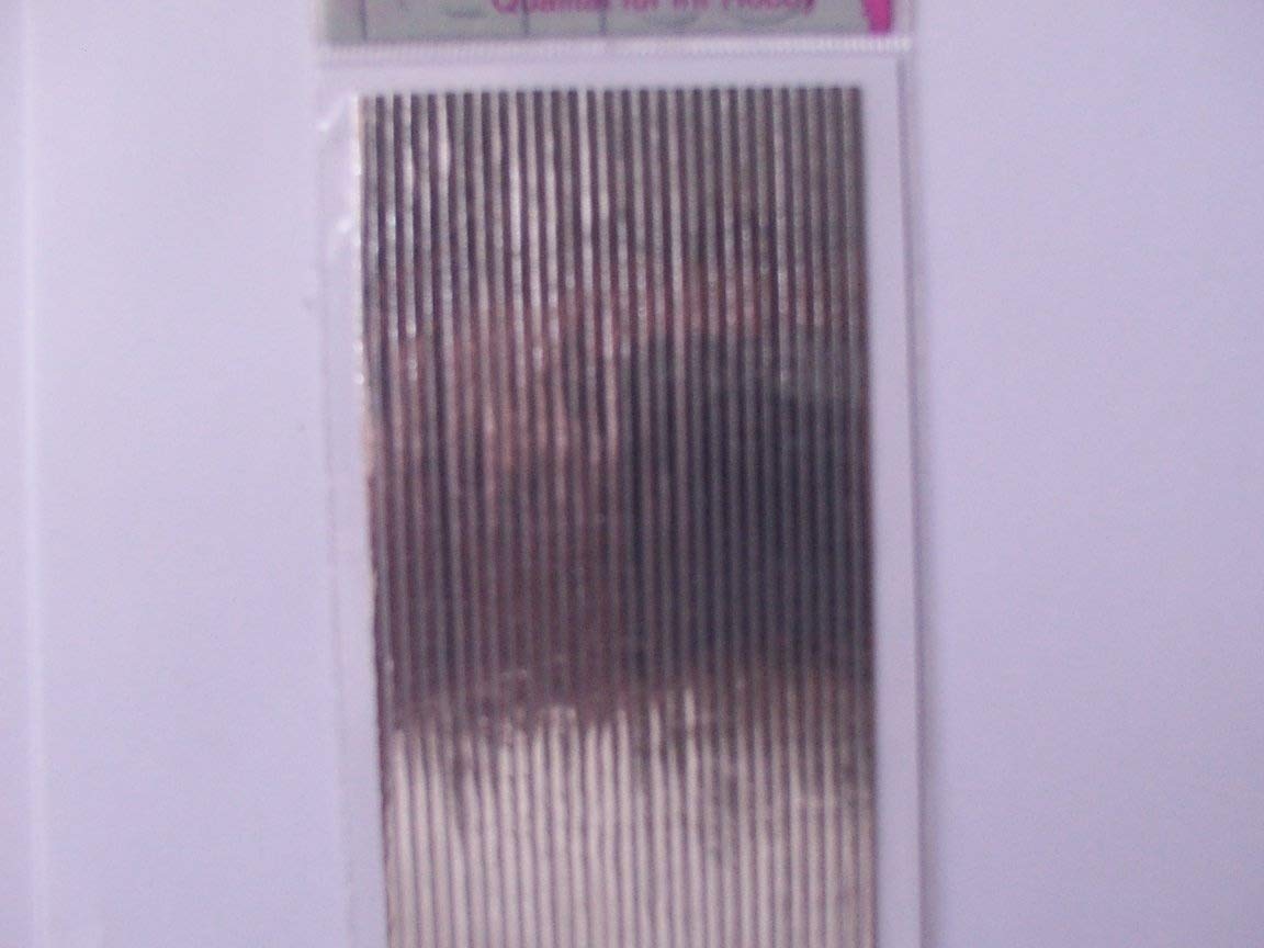 Efco Wax Strips Flat 200 x 2 mm 29 pcs. Silver Brilliant