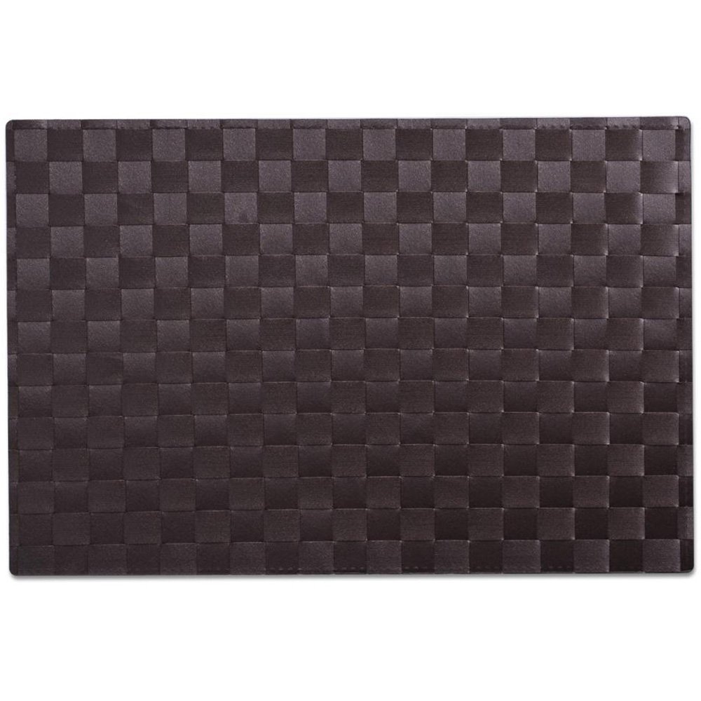 Zeller Placemat, Polyester, Brown, 45 x 30 cm