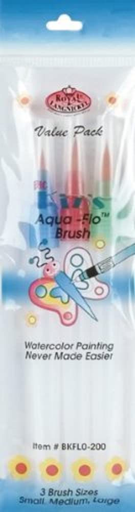 Royal Brush BKFLO-200 Big Kid's Choice Aqua-Flo Brush Set, Multi-Colour