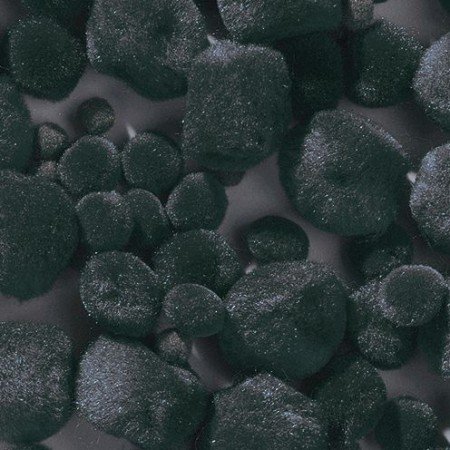 Efco Pompons for Trimmings 7, 10, 15, 20, 25 mm 75 pcs. Black