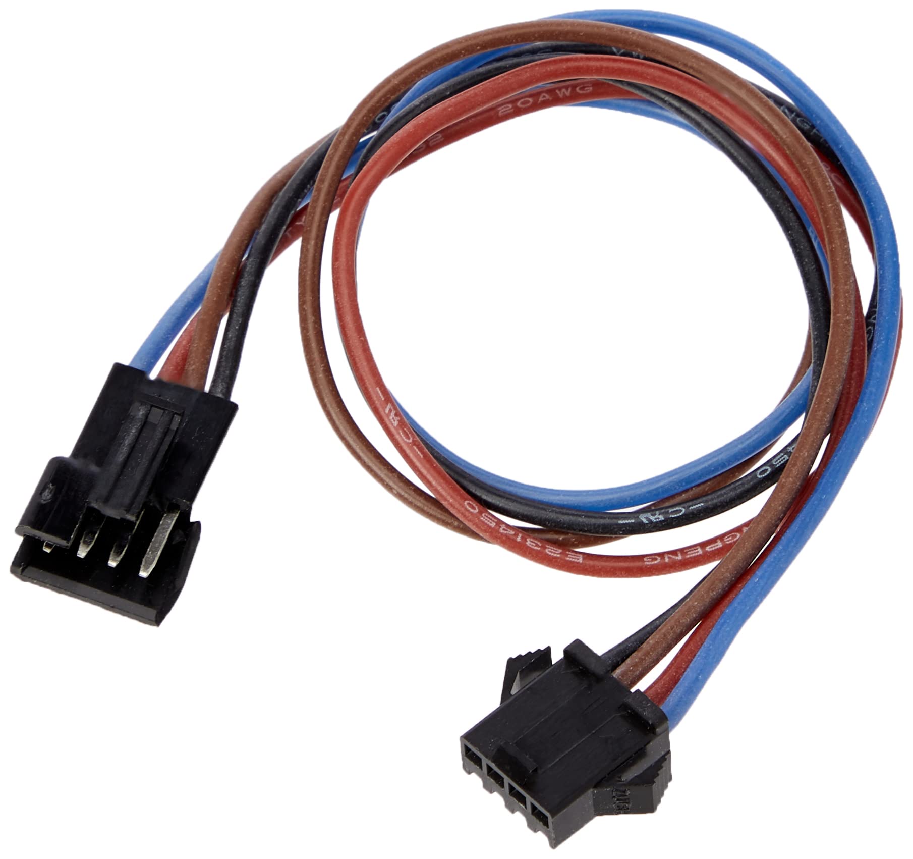 Kapego Accessory/Spare Part, Connection Cable RGB LED Tube, Length: 250 mm, Black