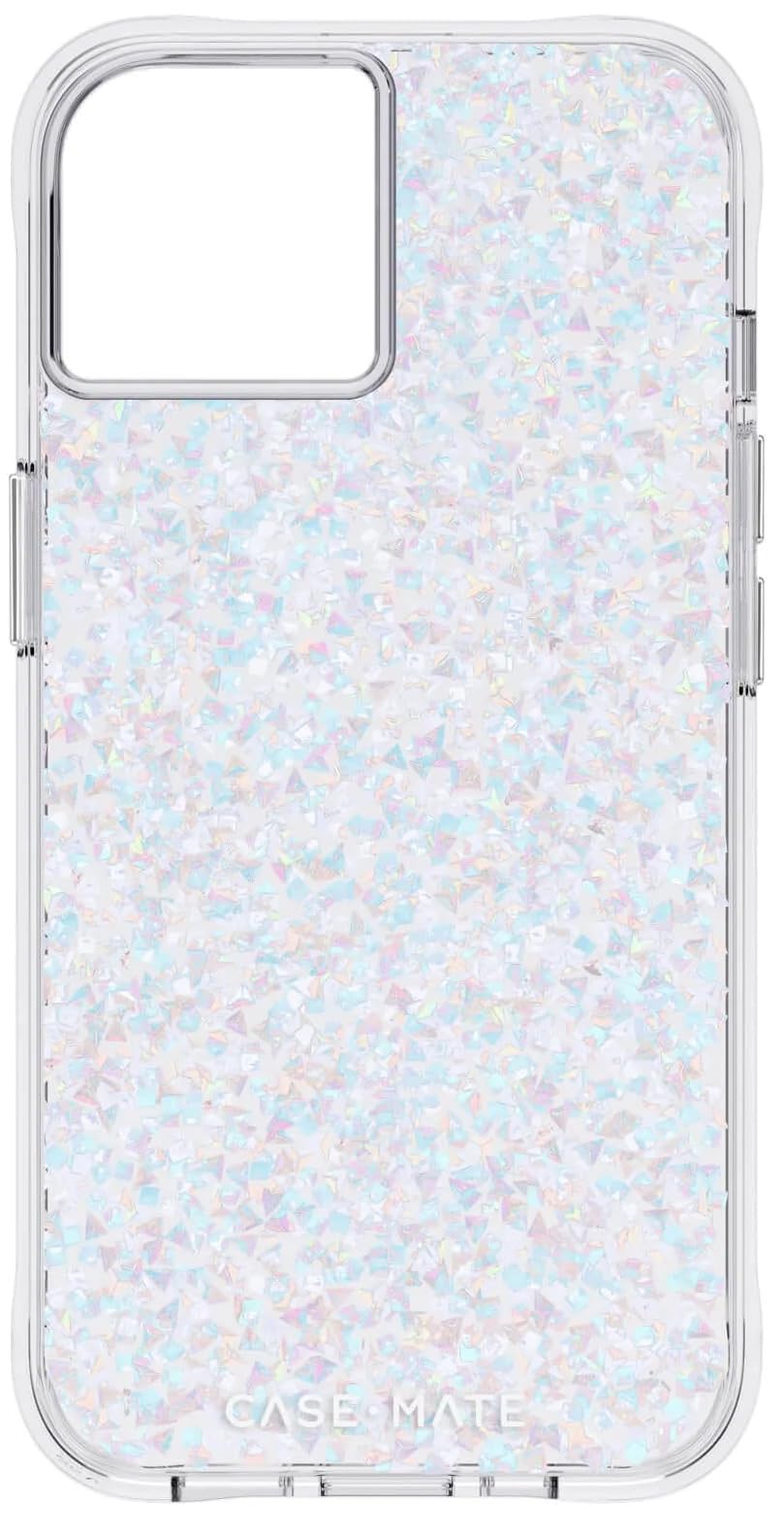 Case-Mate iPhone 14/13 Case - Twinkle Diamond [10ft Drop Protection] [MagSafe Compatible] Luxury Cover with Cute Bling Sparkle for iPhone 14/13 6.1" Anti-Scratch, Shock Absorbent