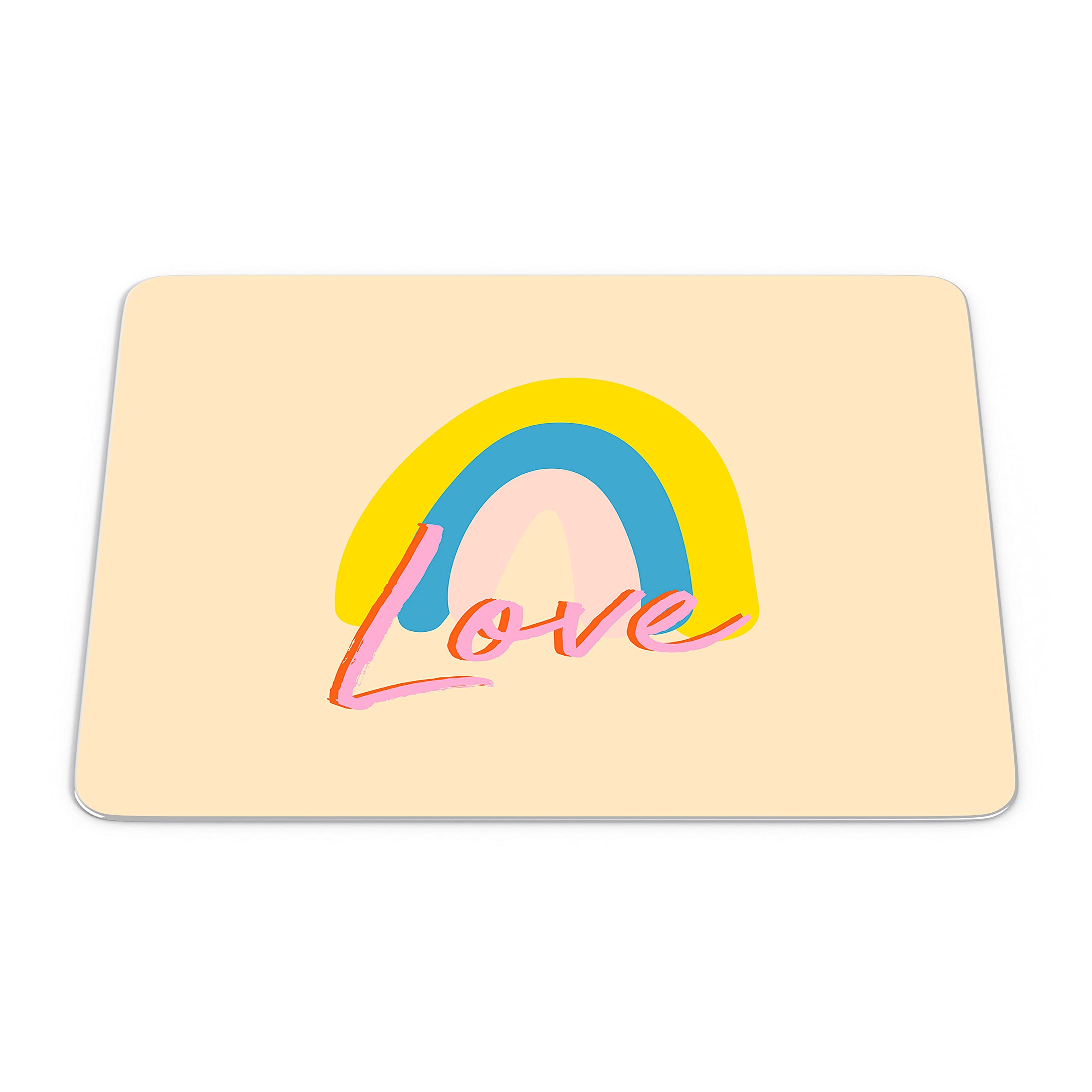 Questo Casa, Rectangle Digital Printed Mouse Pad, Non-Slip Base, for Office and Home, Size: 22 x 18 cm