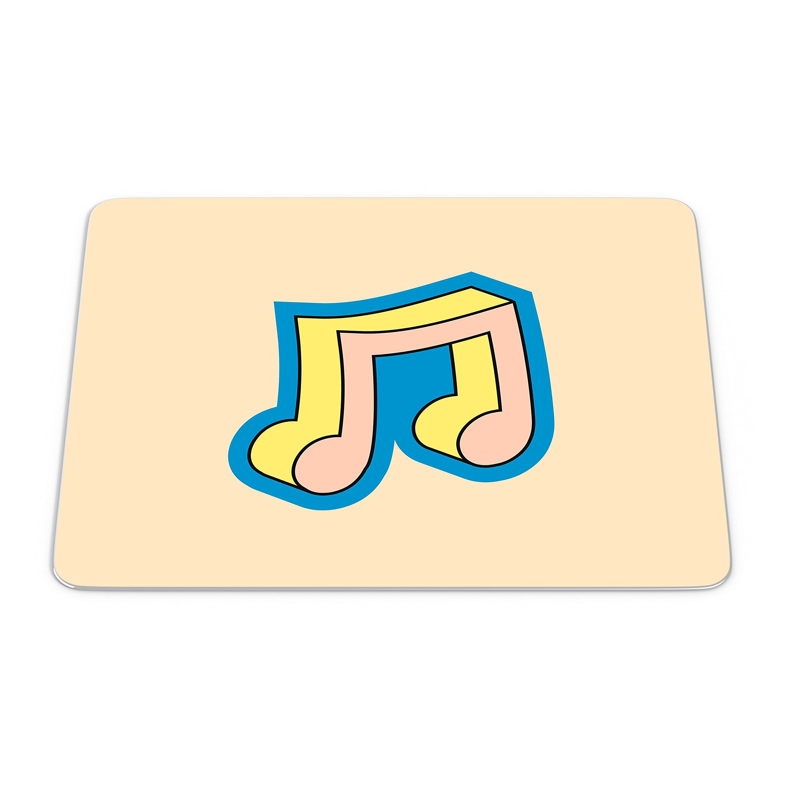 Questo Casa, Rectangle Digital Printed Mouse Pad, Non-Slip Base, for Office and Home, Size: 22 x 18 cm