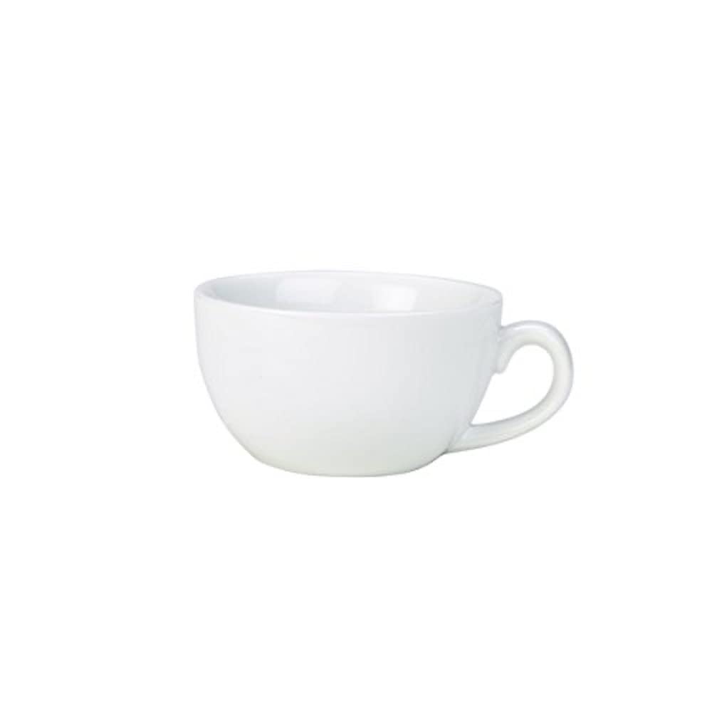 Genware NEV-322125 Royal Bowl Shaped Cup, 25 cl Capacity, Pack of 6