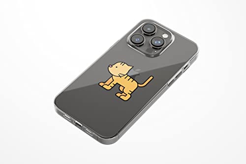 Bonateks, Digital Printed Case Compatible with iPhone 14 Pro, Mobile Phone Case, Protective Case, Shockproof, Silicone, Flexible, Transparent Mobile Phone Case