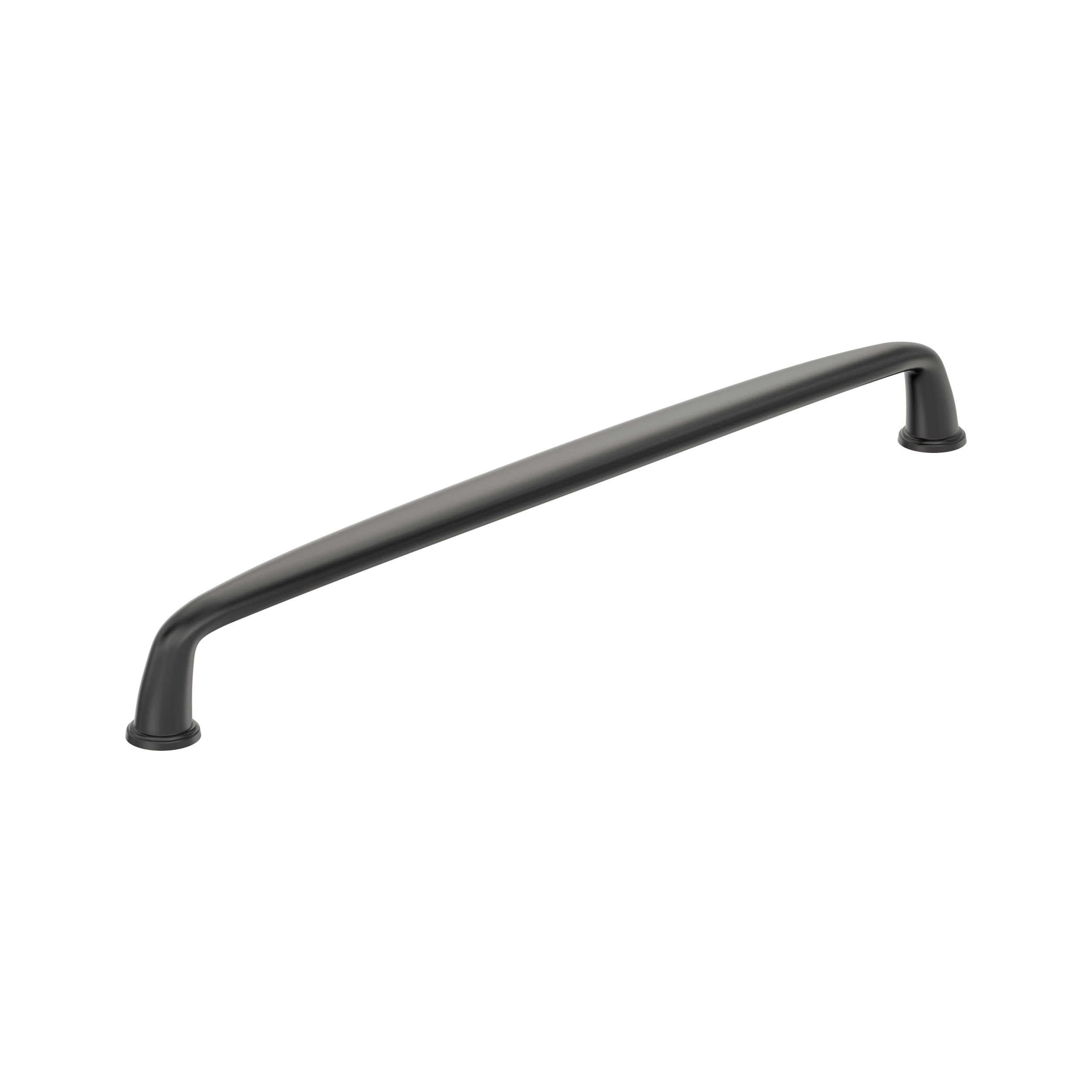 Amerock Kane 10-1/16 inch (256mm) Center-to-Center Black Bronze Cabinet Pull, BP53810BBR