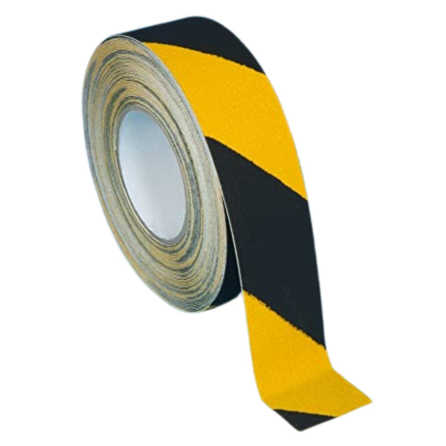 Anti-Slip Tape - 100mm wide x 18.3M long, Non Slip Self-Adhesive Tape, BLACK/YELLOW