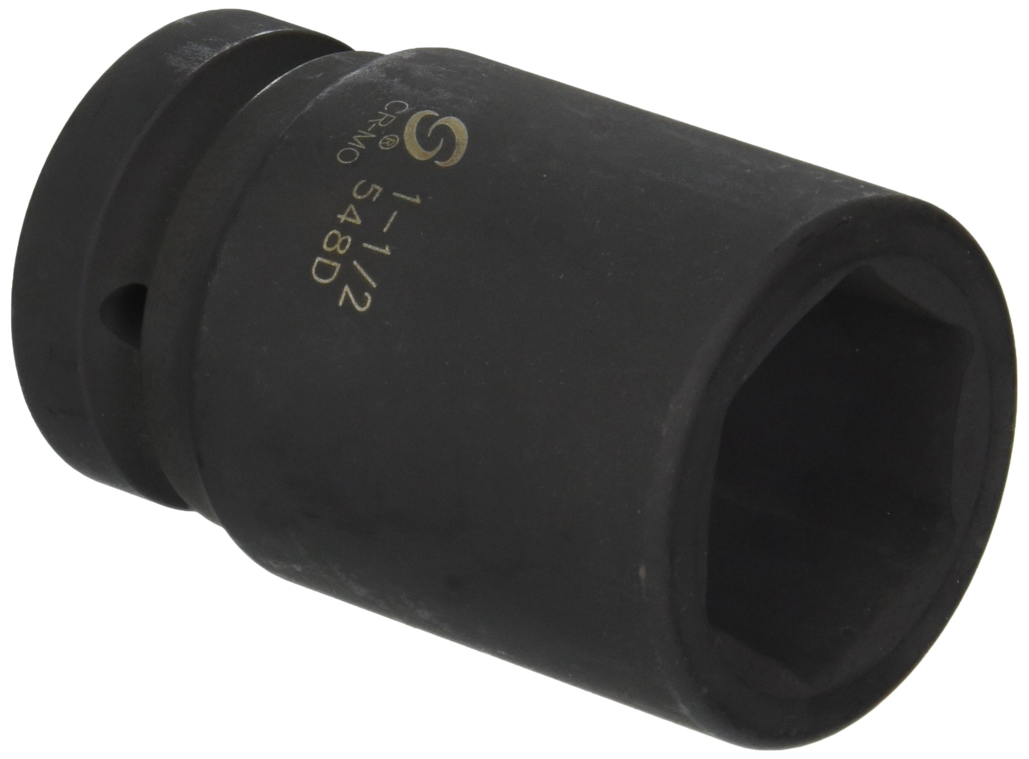 Sunex 548D 1" Drive Deep 6 Point Impact Socket 1-1/2"