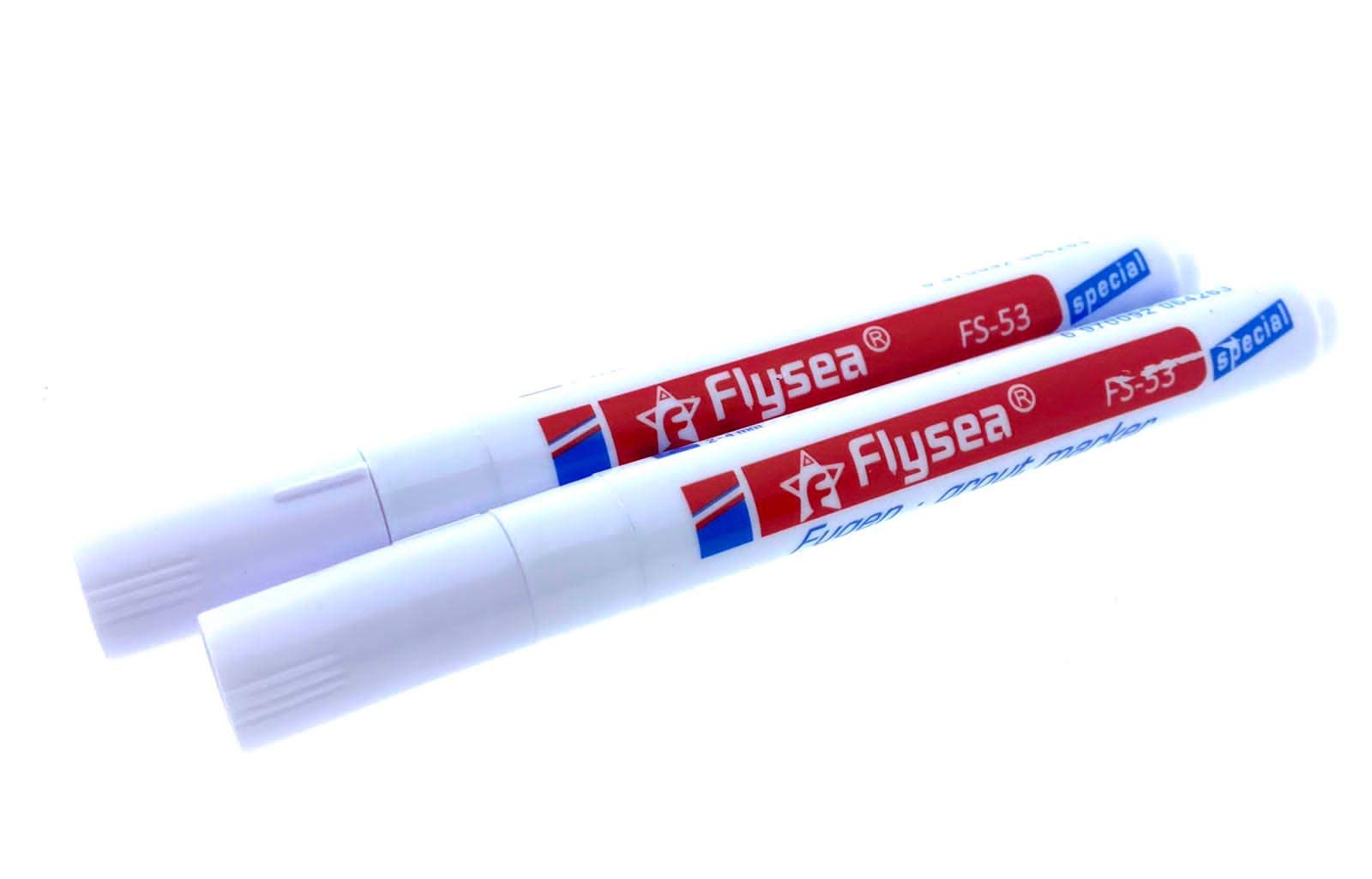 Pack of 2 grout whitening pencils, smudge-proof, grout pen, grout pen, white pen.