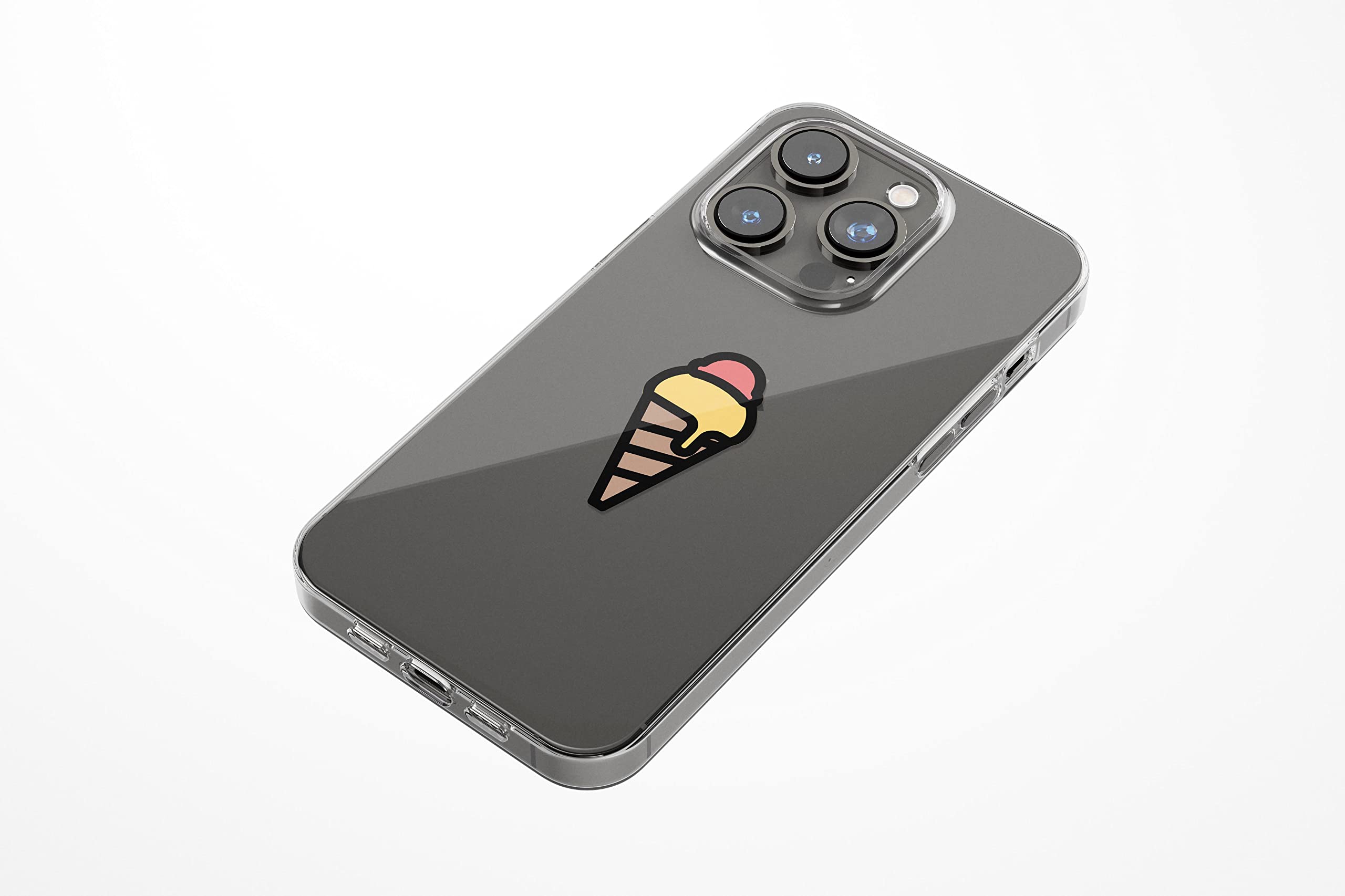 Bonateks, Digital Printed Case Compatible with iPhone 14 Pro, Mobile Phone Case, Protective Case, Shockproof, Silicone, Flexible, Transparent Mobile Phone Case