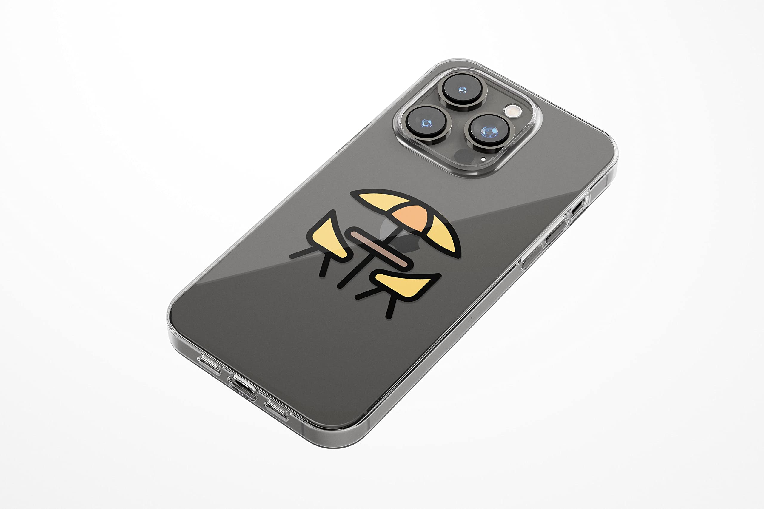 Bonateks, Digital Printed Case Compatible with iPhone 14 Pro Max, Mobile Phone Case, Protective Case, Shockproof, Silicone, Flexible, Transparent Mobile Phone Case