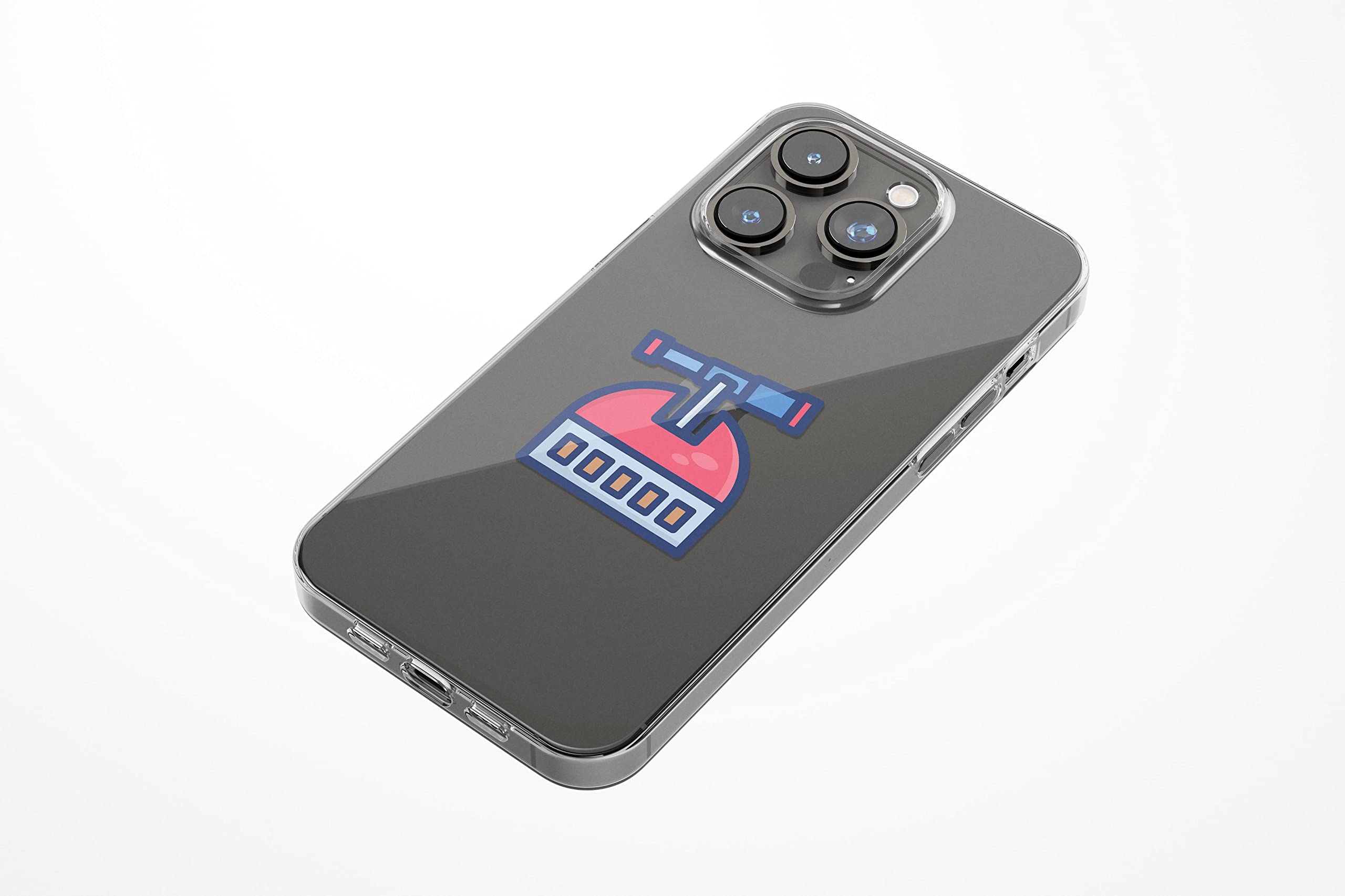 Bonateks, Digital Printed Case Compatible with iPhone 14 Pro Max, Mobile Phone Case, Protective Case, Shockproof, Silicone, Flexible, Transparent Mobile Phone Case