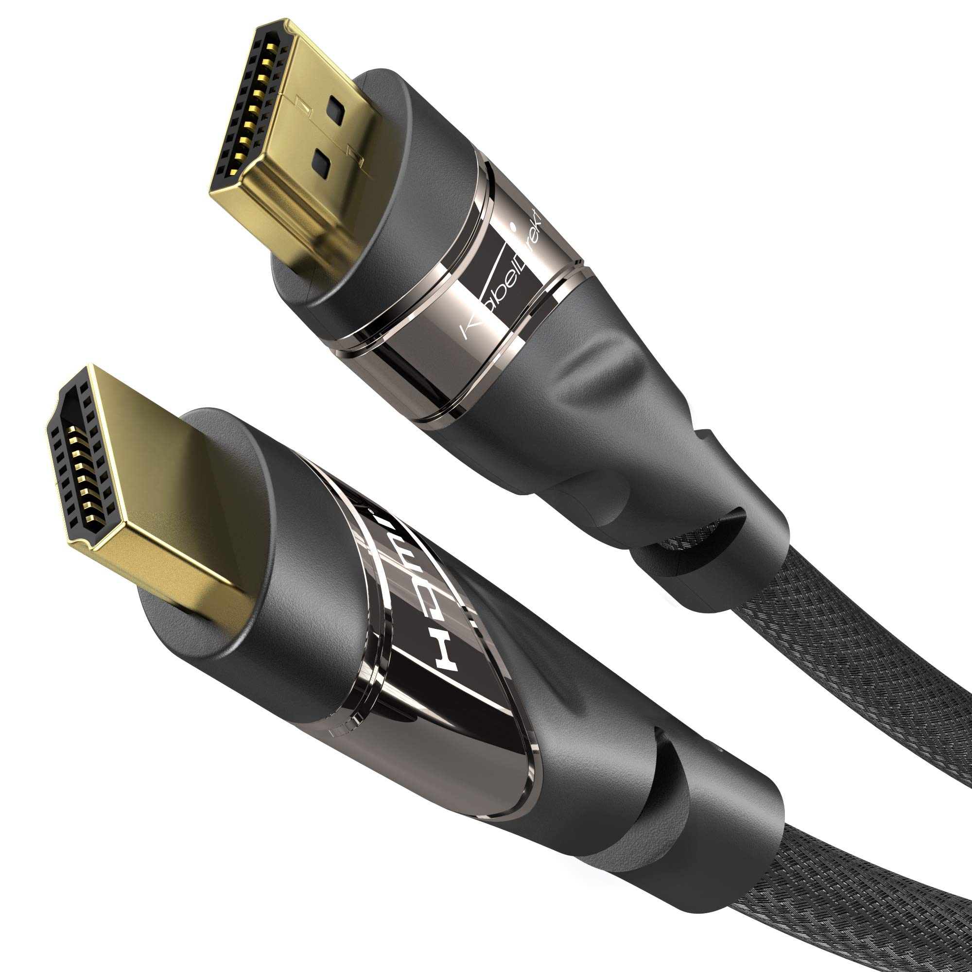 KabelDirekt – 0.5m HDMI Cable 4K / Cord (High Speed HDMI with Ethernet, 4K@60HZ,1080p FullHD, UHD/Ultra HD, 3D, ARC, PS4/PS5/Xbox, HDTV)