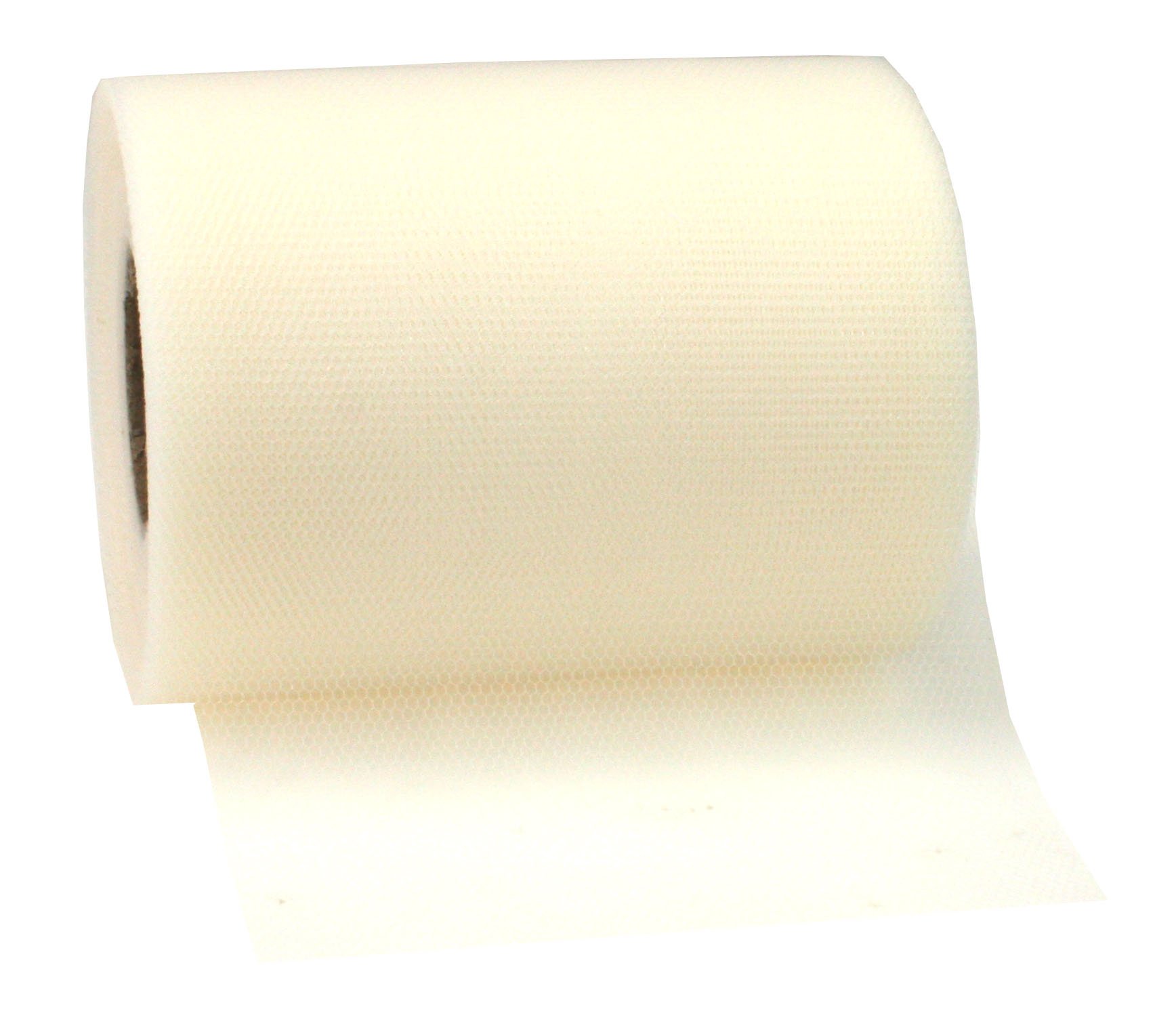 C.E. Pattberg VERONA Decoration Ribbon - Cream, 50 m Tulle Band For Wrapping And Decorating, 112 mm Width, Elegant Ribbon For Easter Decorations, Baby Showers, Christmas, Wedding, And Car Decoration