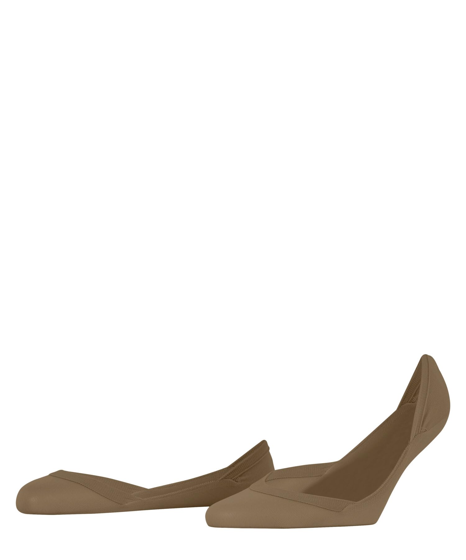 FALKE Women's Elegant Step W In Extra Low Cut No-Show Plain 1 Pair Liner Socks, Skin colour Powder 4169, 4-5