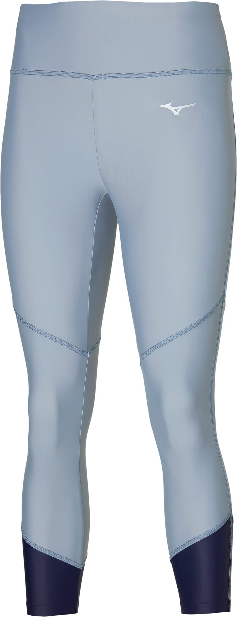 Mizuno Women's Core 3/4 Tight, Blue Blizzard, XS