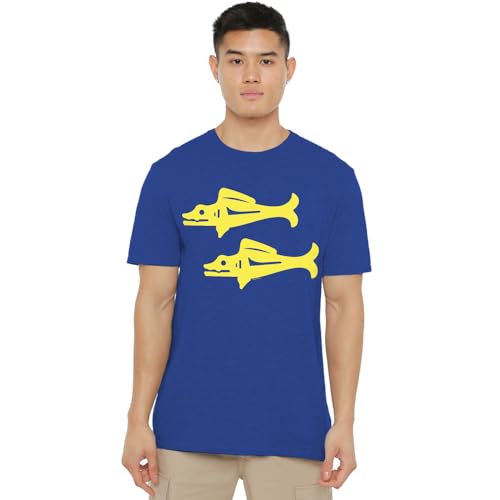 Legends Of The Hidden Temple Blue Barracudas Unisex T Shirt, Royal Blue, XXX-Large