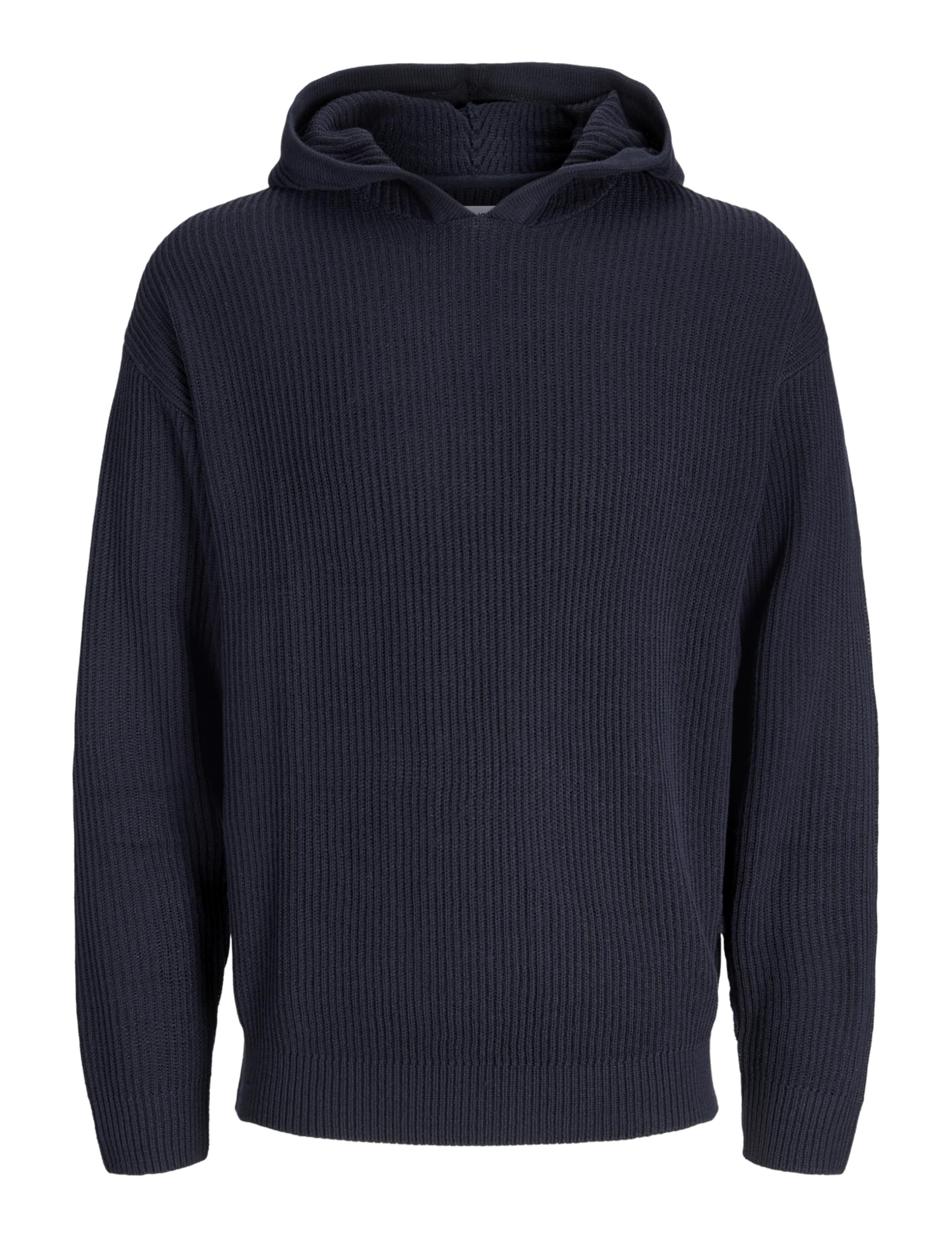 JACK & JONES Men's Jjpannel Knit Hoodie, Sky Captain, S