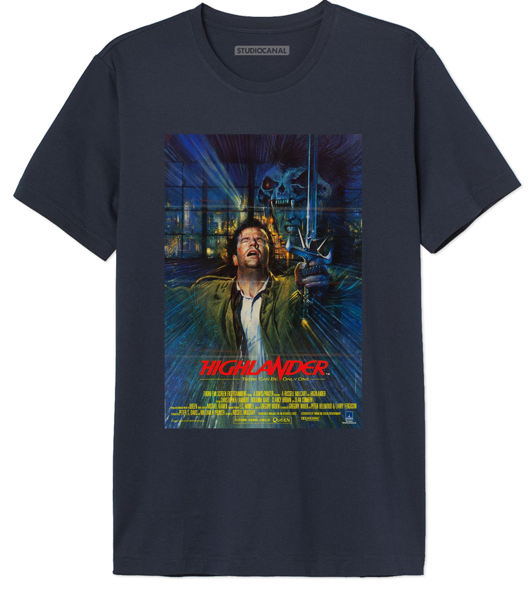 cotton division Men's Mehildrts006 T-Shirt, Navy Blue, XS