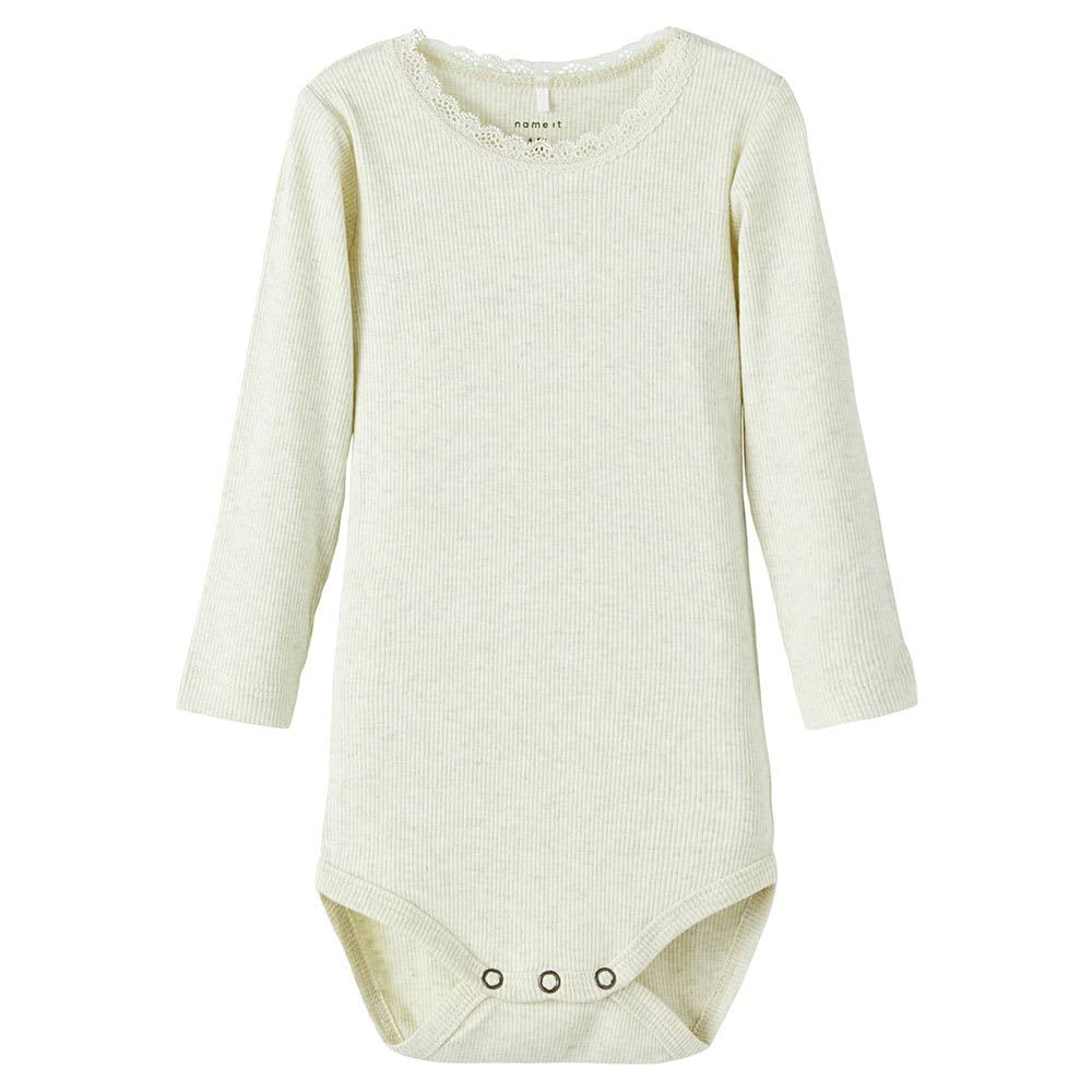 NAME IT Baby Boys NBFKAB LS Body NOOS Bodysuit, Peyote Melange, 62