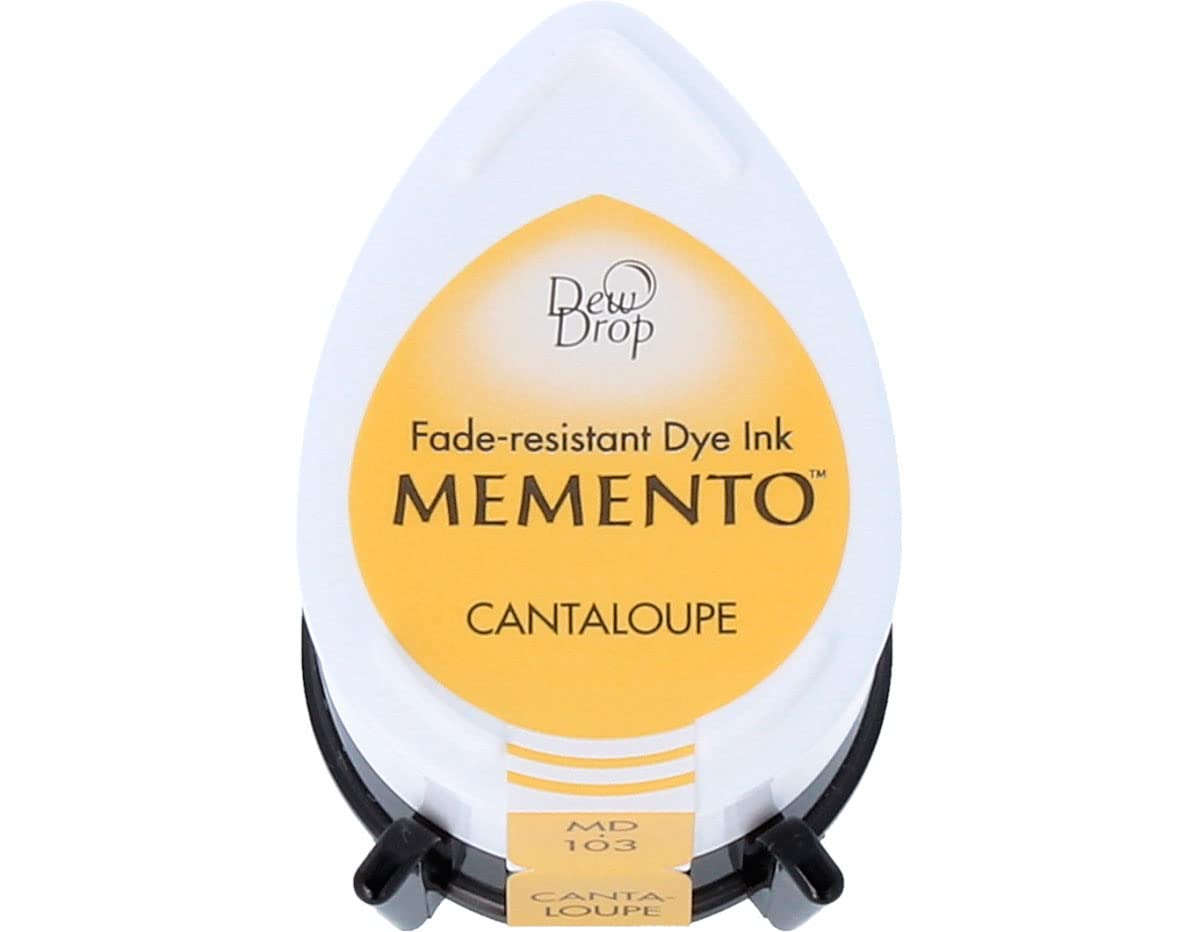 Tsukineko Memento Dew Drop Ink Pads Tsukineko Cantaloupe Dew Drop Pad