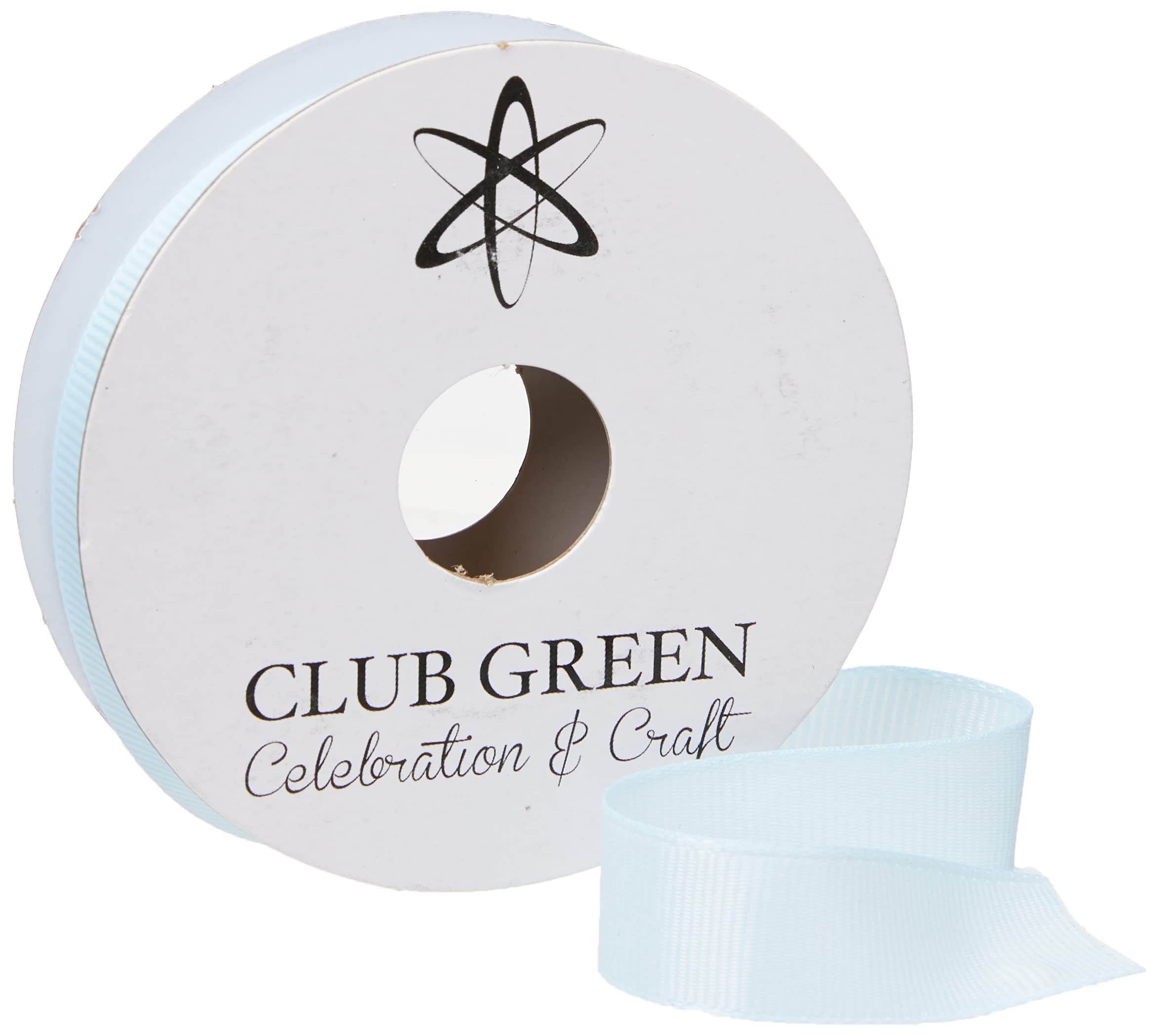 CLUB GREEN GROSGRAIN RIBBON BLUE 16MMX10, Fabric, 12.1 x 12.1 x 1.98 cm