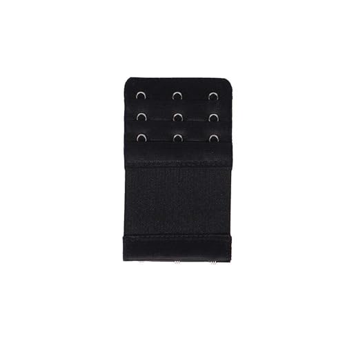 ARCHER Bra Extenders 3 Hook, Black, 55 mm