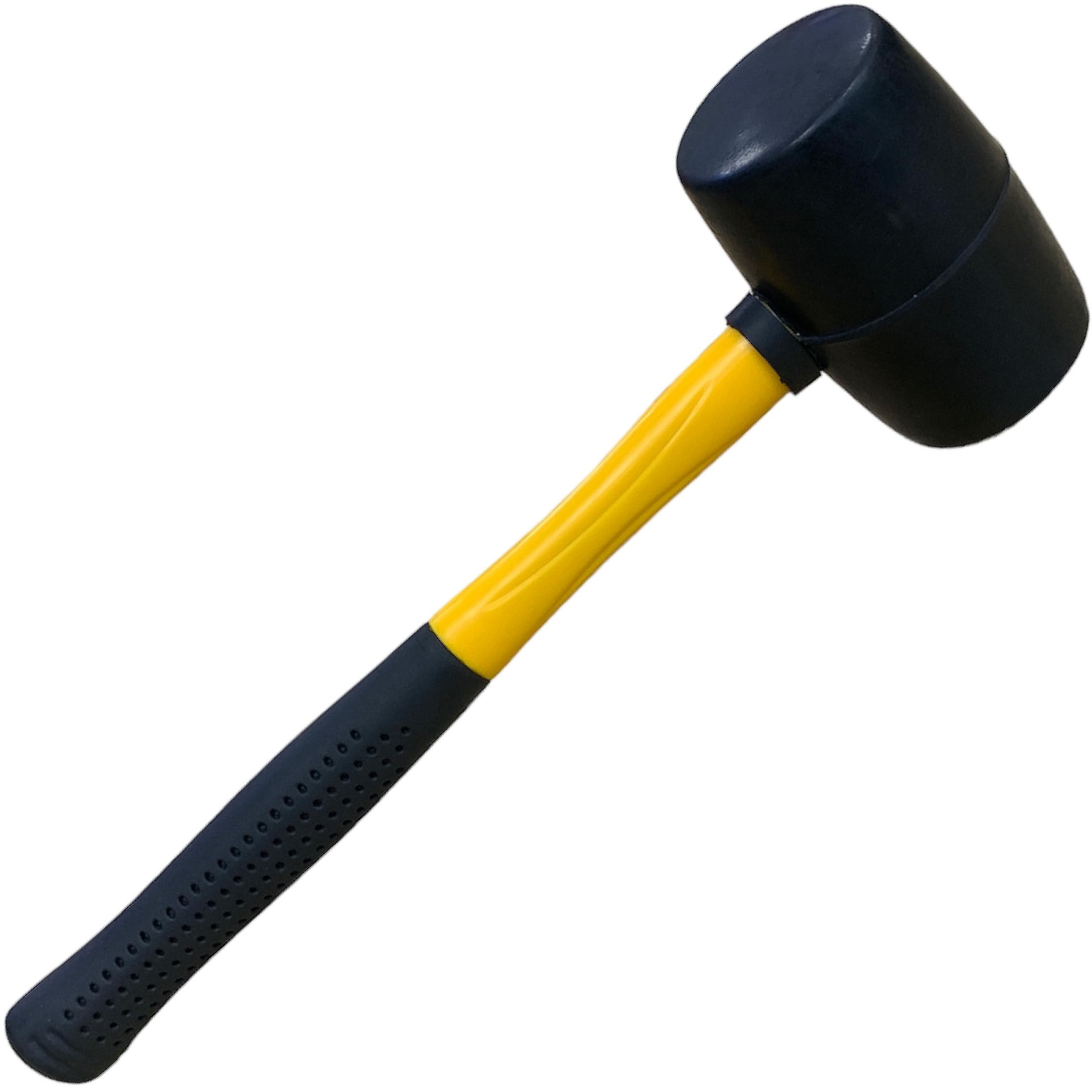 Peggi Rubber Hammer Tent Peg Mallet for Installing Tent Pegs and Slabs UPVC Window Installation - Durable Lightweight Camping and Awning