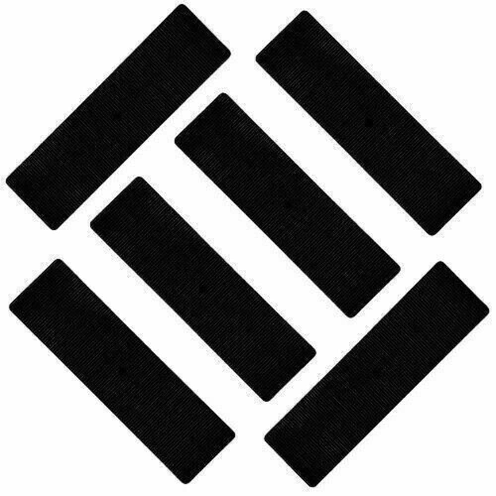 1000 Plastic Window Glazing Packers 28mm x 100mm Black 2mm