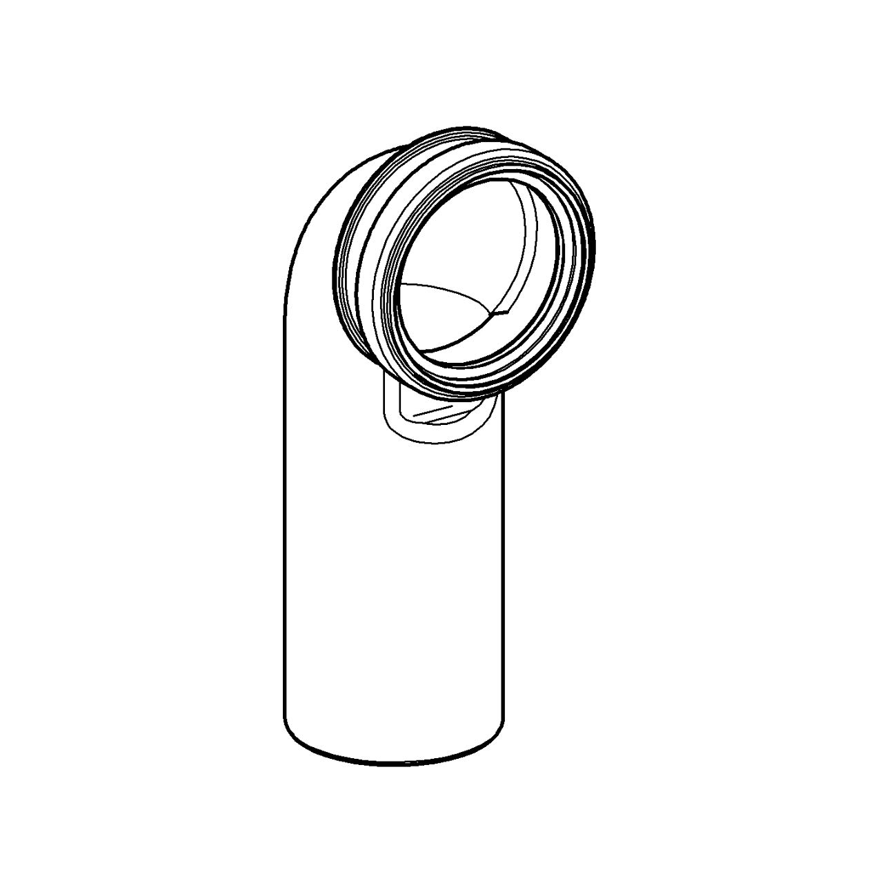 GROHE Outlet Bend 80 mm/80 mm 42280000