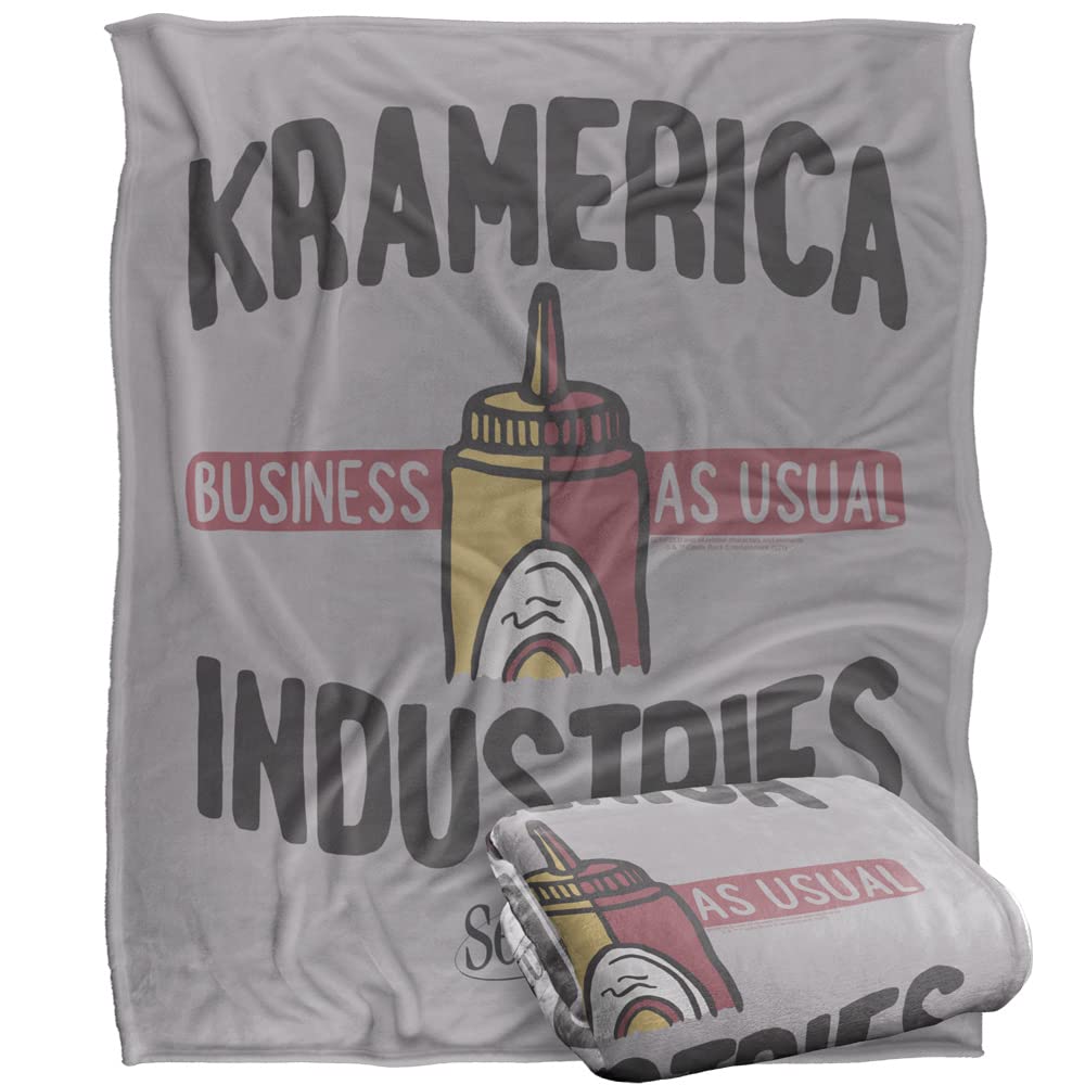 SEINFELD Blanket, 152 x 127 cm The Make Your Own Pie Silky Touch Super Soft Throw Blanket