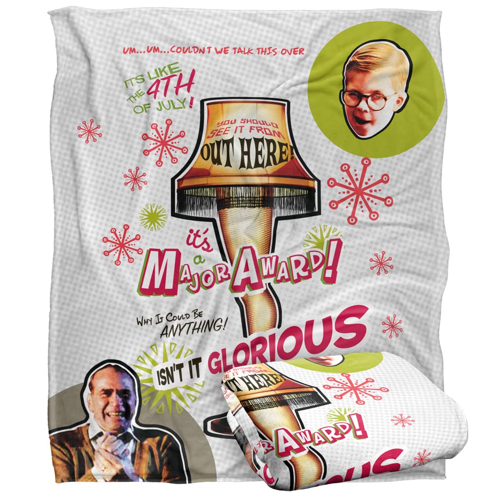 A CHRISTMAS STORY A Major Award Silky Touch Super Soft Throw Blanket 152 x 127 cm