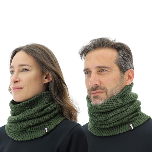 JEEP O102914-E946 J RIBBED TRICOT NECKWARMER J23W Rifle Green UNI