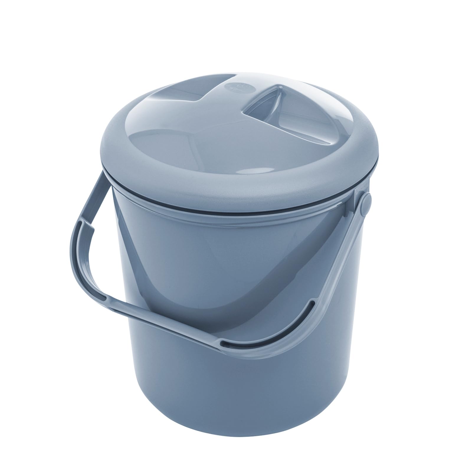 Rotho Babydesign Bella Bambina nappy pail - Odour-proof nappy bin made of recycled plastic, hygienic & environmentally friendly - space-saving & easy to clean, ideal for baby rooms