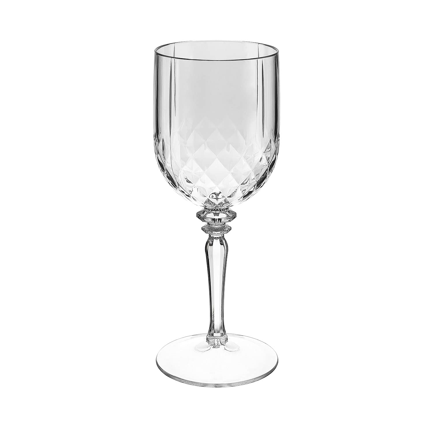 AKIPLAST OBIDOS - Box of 6 Wine Glasses Polycarbonate Resin 35Cl