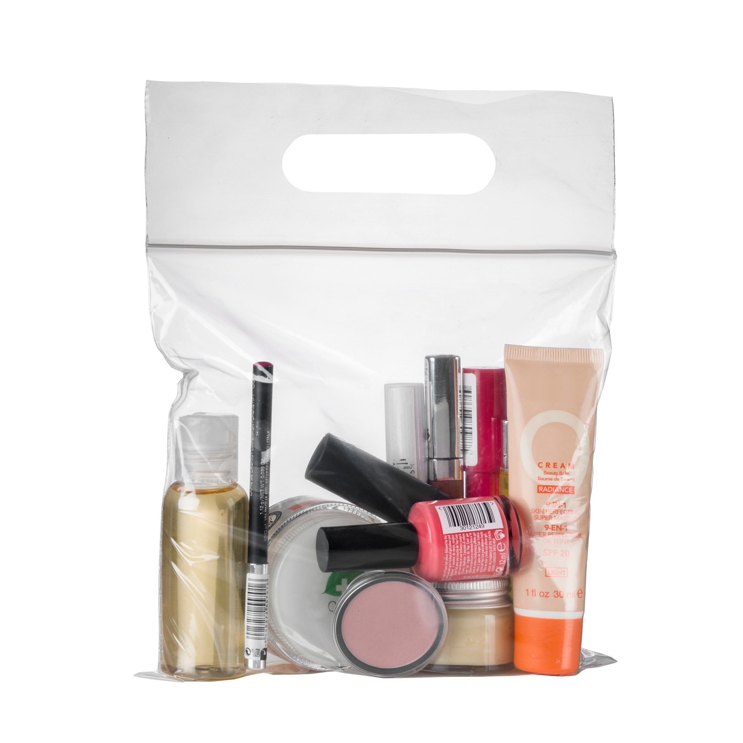 Ati Nomad Airport Security Compliant Toiletry Bags for Hand Luggage Liquids 10 Pack