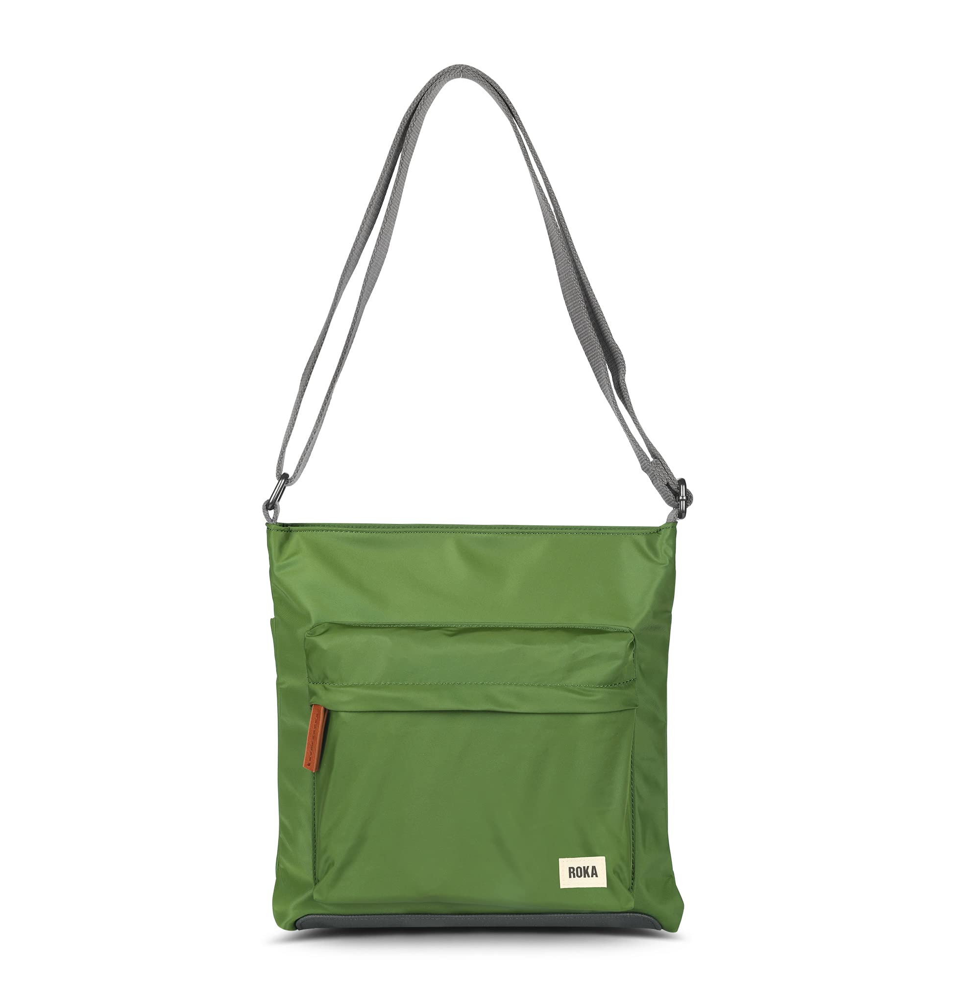 ROKA London Kennington Sustainable Crossbody Bag - Avocado, M
