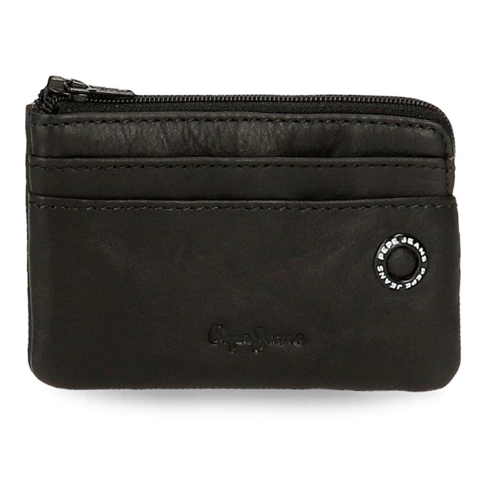 Pepe Jeans Badge, Black/White, única, Wallet