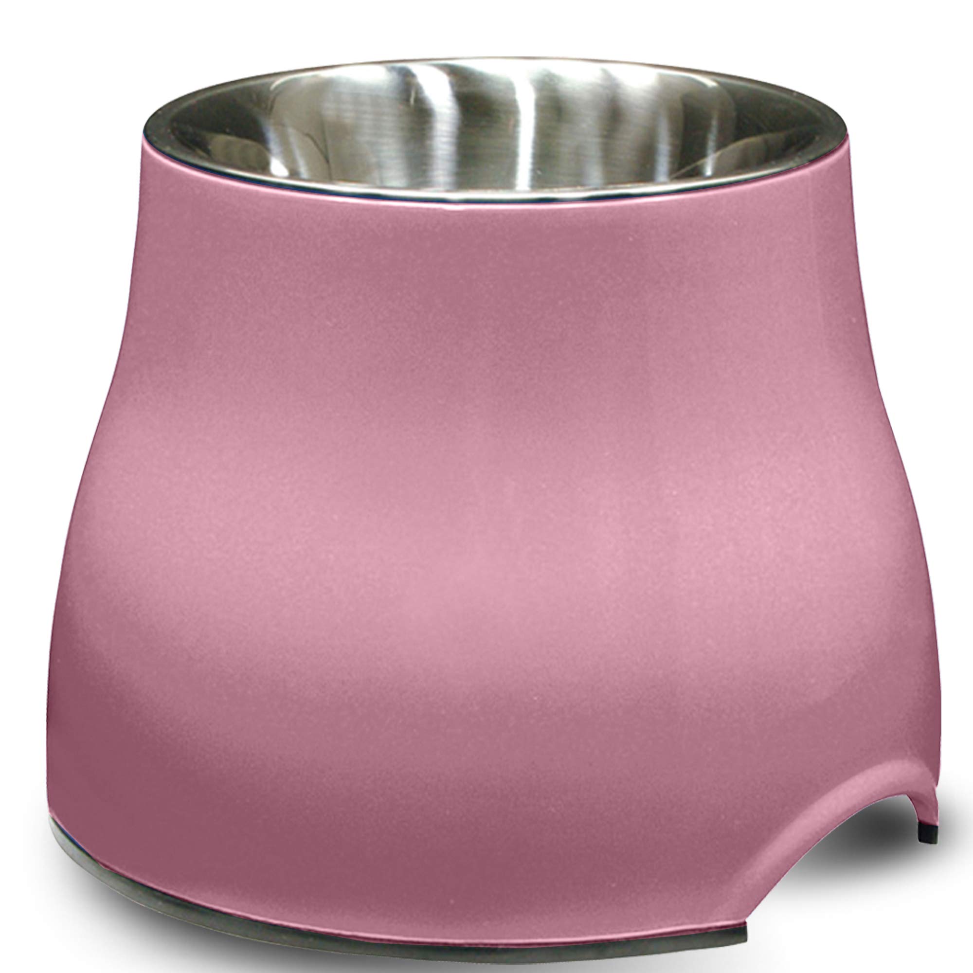 Dogit 2-in-1 Elevated Dish/ Bowl, 300 ml Capacity, Pink