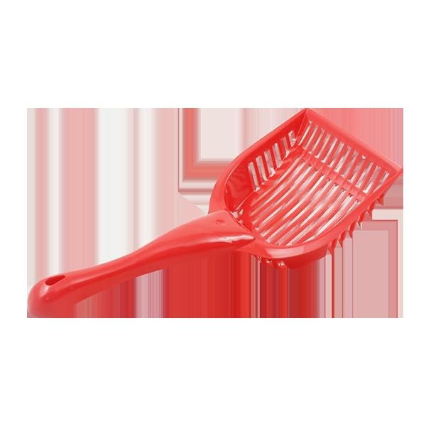 Patapalooza Plastic Cat Scoop, Lightweight, Sturdy and Easy to Clean; Ideal for Collecting Debris and Keeping Litter Box Clean.