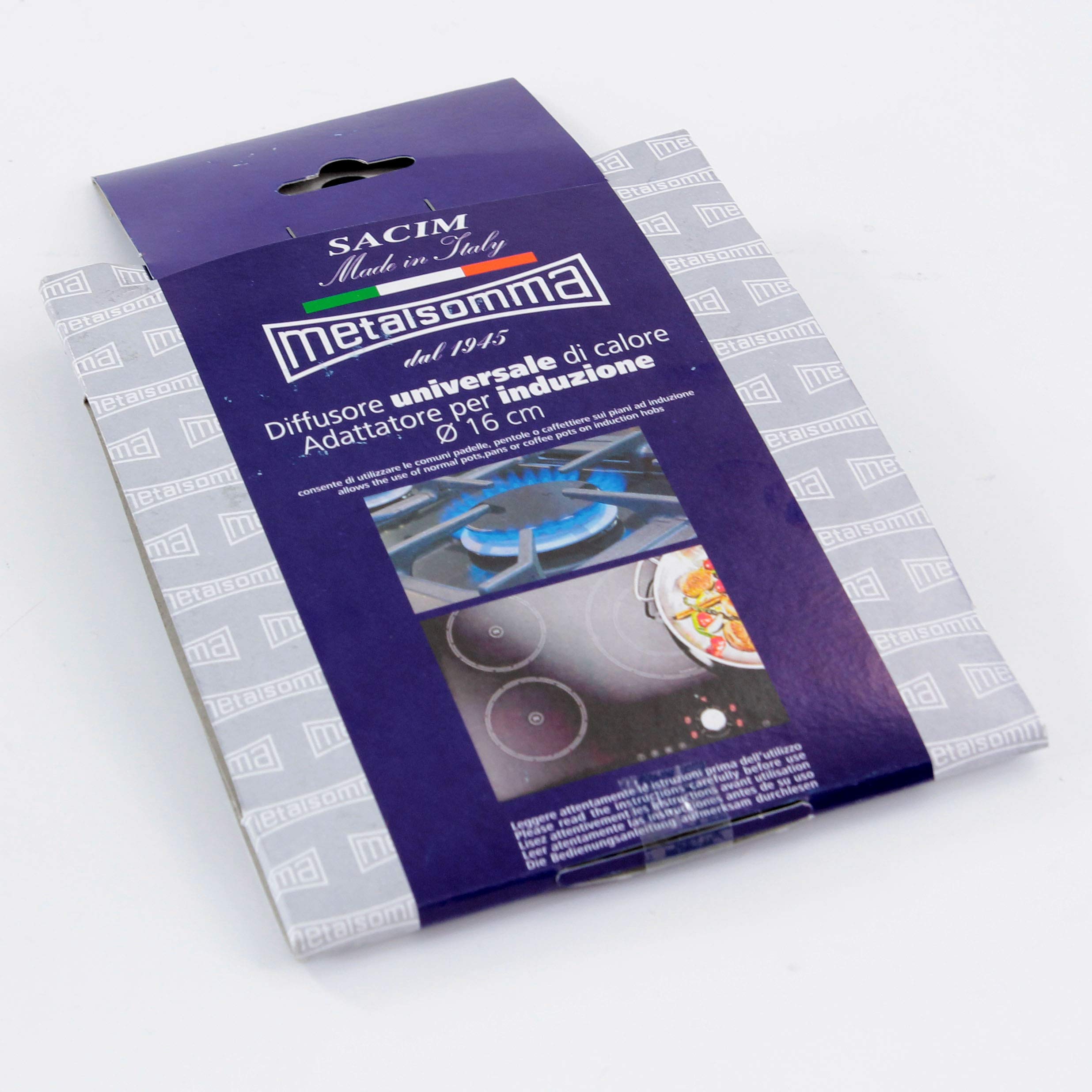 Viscio Trading diffusor Adapter, Stainless Steel, for Induction, 16 cm, 169626