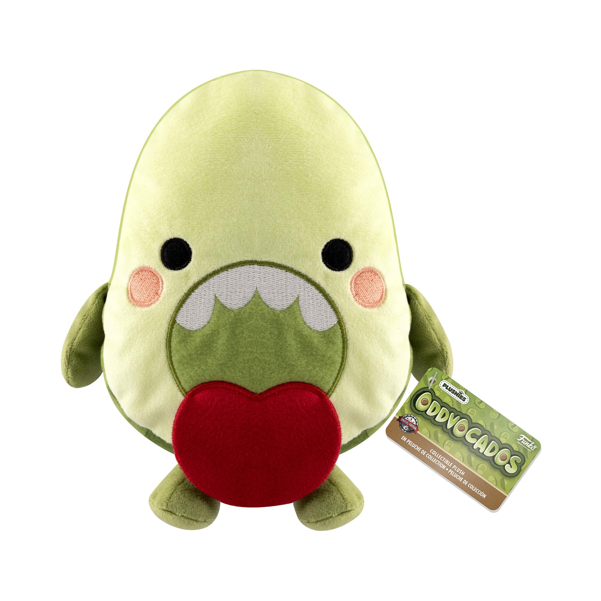 Funko Paka Paka Plush: Oddvocado - Avocado - Oddvocados - Collectable Soft Toy - Birthday Gift Idea - Official Merchandise - Stuffed Plushie for Kids and Adults, Girlfriends and Boyfriends