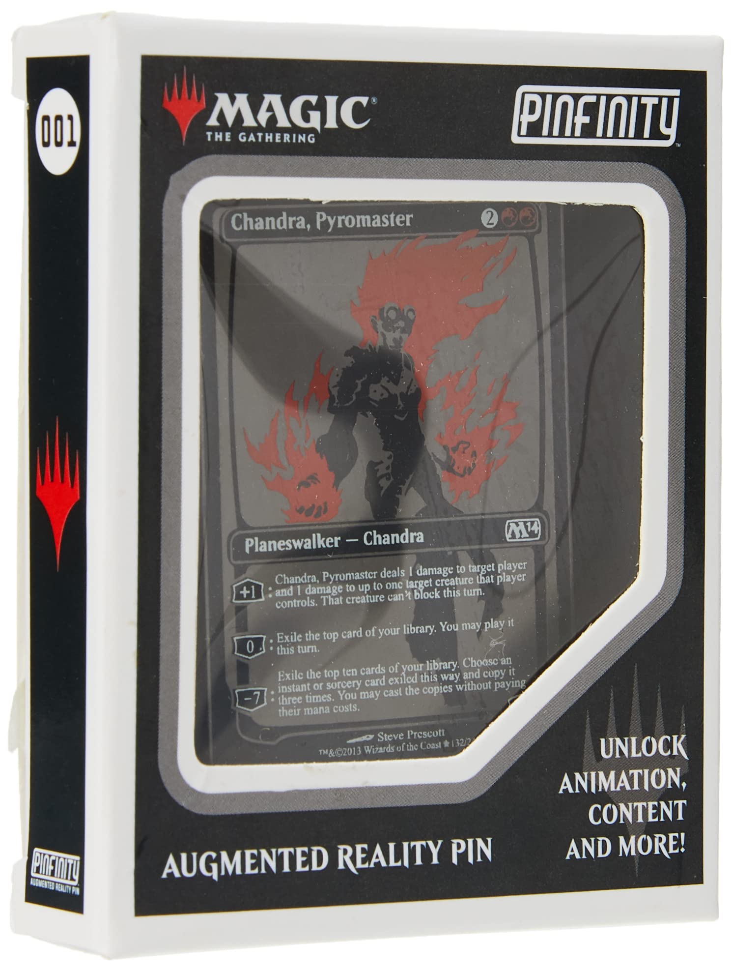 Magic the Gathering - Chandra Pyromaster Augmented Reality Pin