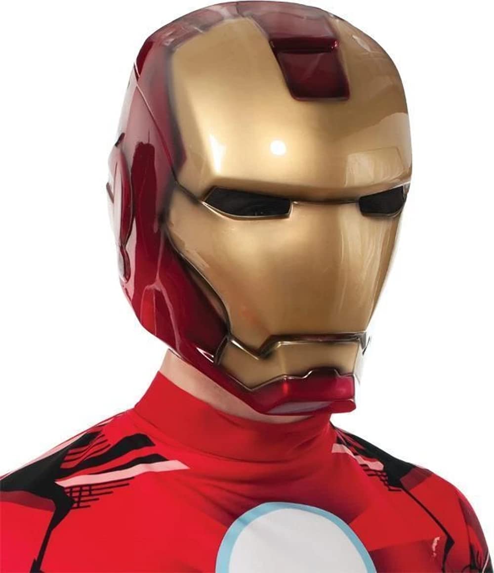 Rubies Official Rubies Official Marvel Iron Man Mask Adult Costume - One Size Halloween