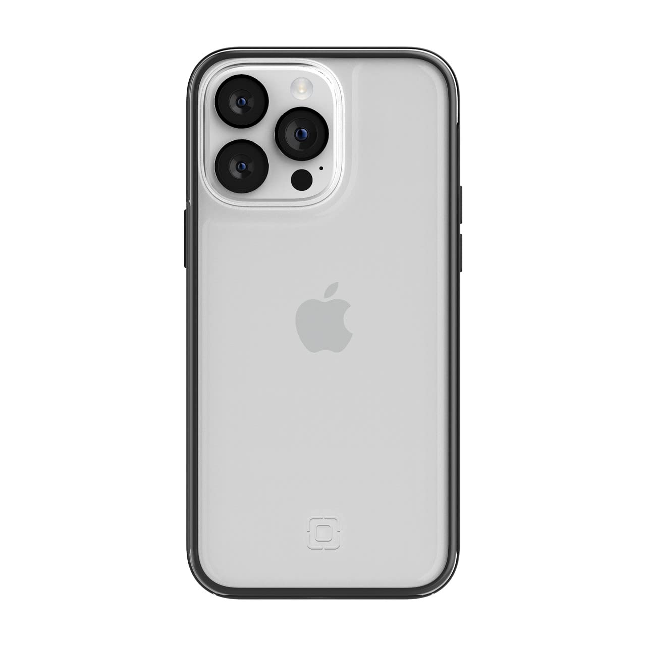 Incipio Organicore Clear Series Case for iPhone 14 Pro Max, 100% Certified Compostable with 14 ft (4.3m) Drop Protection - Charcoal/Clear (IPH-2047-CHLC)