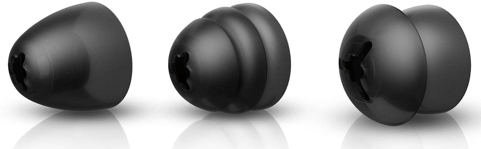 Philips SSA5ET/00 Ohrstöpsel (geeignet für kabelloser AudioBoost-TV-Kopfhörer) schwarz