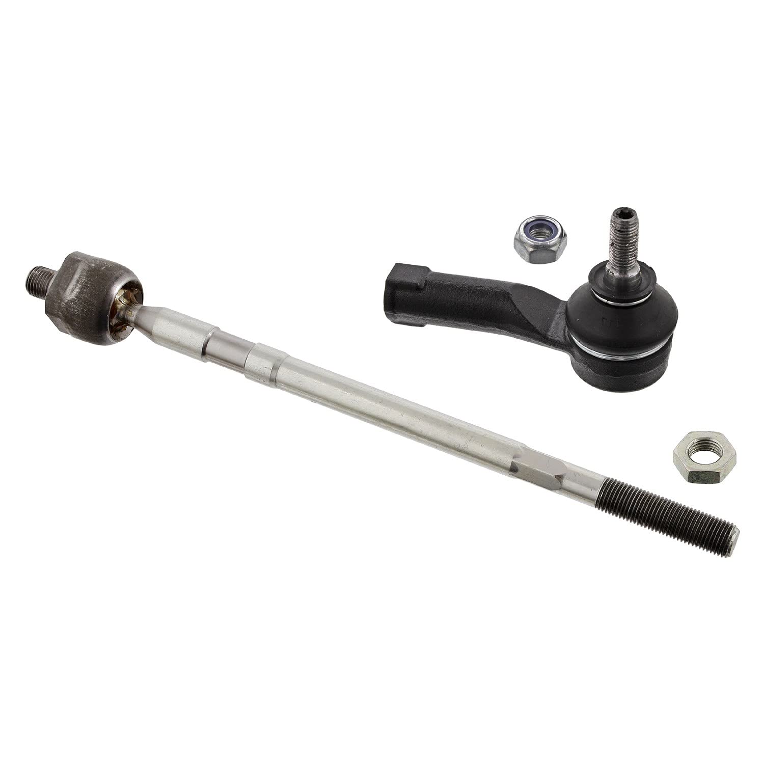 febi bilstein 37632 Tie Rod with end fitting, nut and lock nut, pack of one